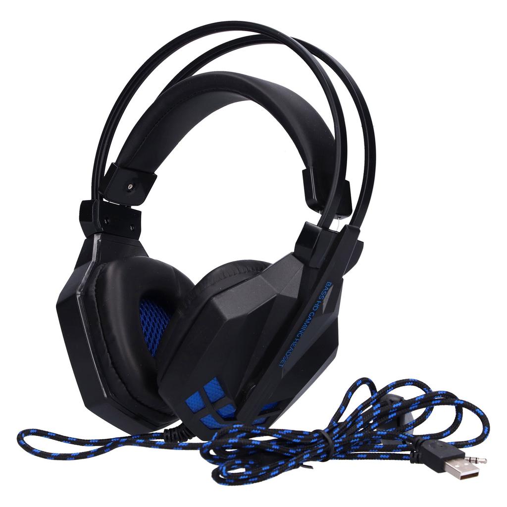 Gaming-Headset Beleuchtetes Gaming-Headset mit geräuschunterdrückendem Mikrofon für PS4