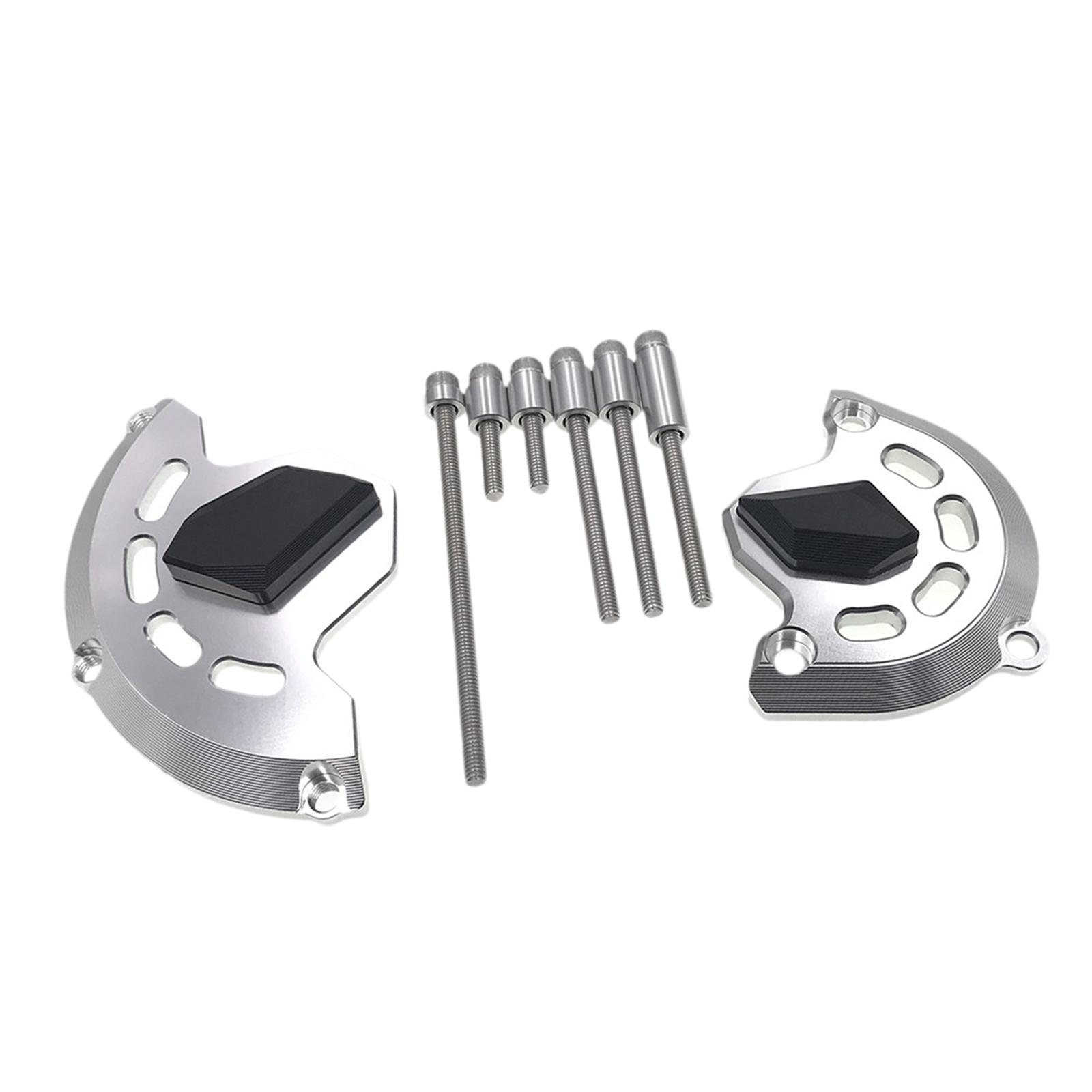 

Крышка двигателя мотоцикла, крышка статора, крышка сцепления, аксессуары для Yamaha 2025+ серебряный