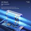 Neck-Hanging Fan USB Portable Bladeless Mini Wearable Fan for Lazy People, Rechargeable, Silent, Cooling Air Conditioner for Outdoor Use