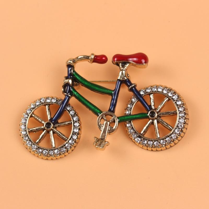 

Ретро креативный велосипед брошь булавка женская одежда аксессуары сумка велосипед корсаж