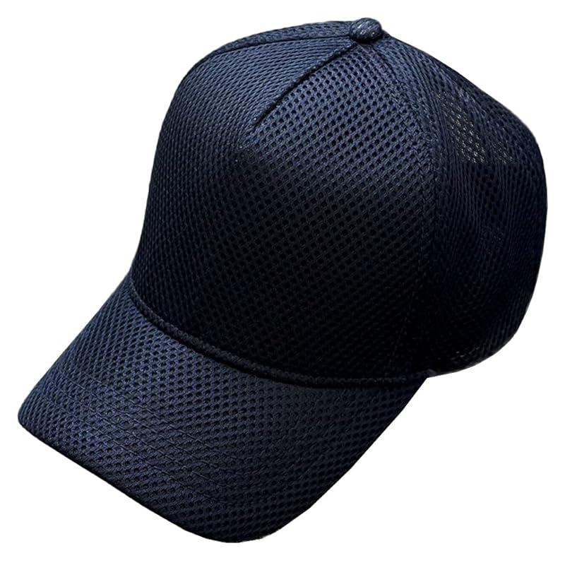 

[Spargel] mesh cap men s hat Large size (up to 63cm) trucker cap spring summer (Navy)