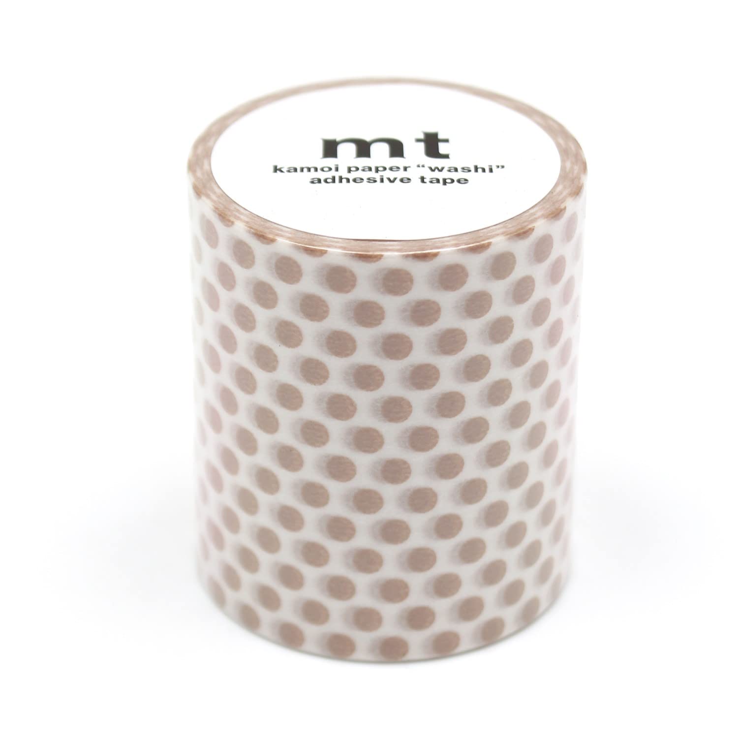 

Kamoi Kakoshi Masking Tape mt Dot Milk Tea 50mm x 7m MT5W364