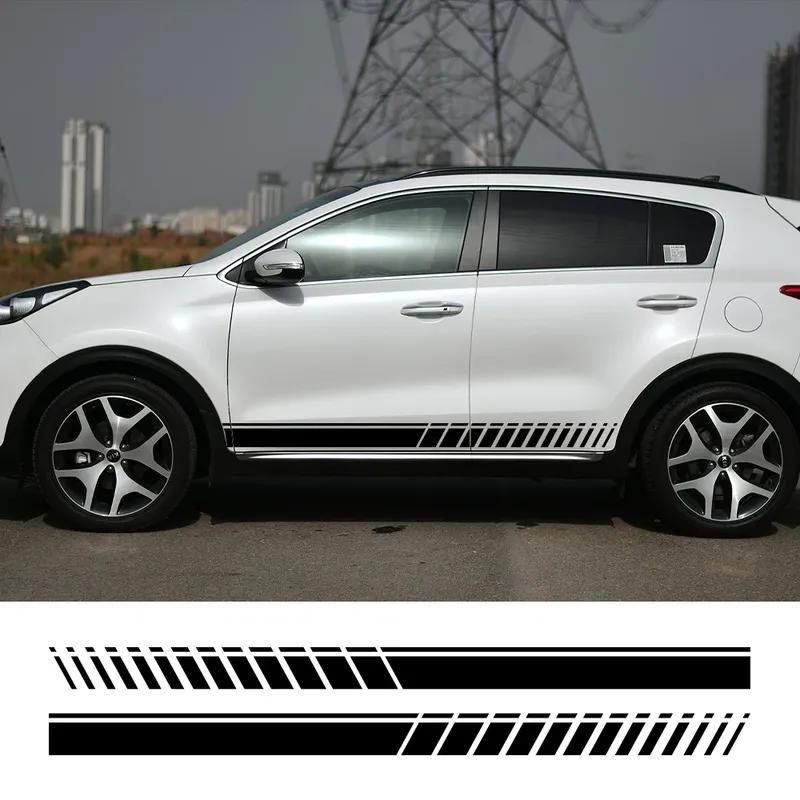 Car Door Long Strips Stickers for Kia Sorento 1 2 4 R UM XM BL MQ4 Sport Style Vinyl Film Decoration Auto Tuning Accessories