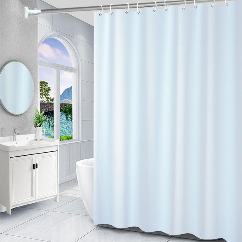 1pc With Pattern Shower Curtain PEVA Waterproof Shower Curtain Bathroom Partition Curtain Bathroom Decoration Accessories