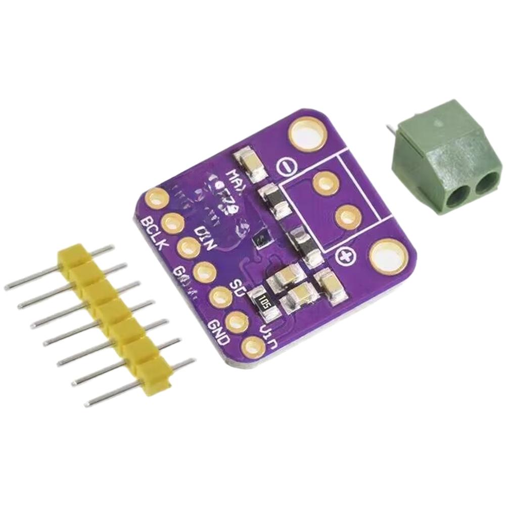 I2S Decoder Splitter Board MAX98357A Audio Receiver Module 3006 I2S Sampling Rate 8kHz~96kHz For ESP32 And Related Tools