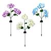 Solar LED Hydrangea Flower Garden Light