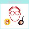 Silicone Eye Glasses Man Egg Fryer Kitchen Baking Mold