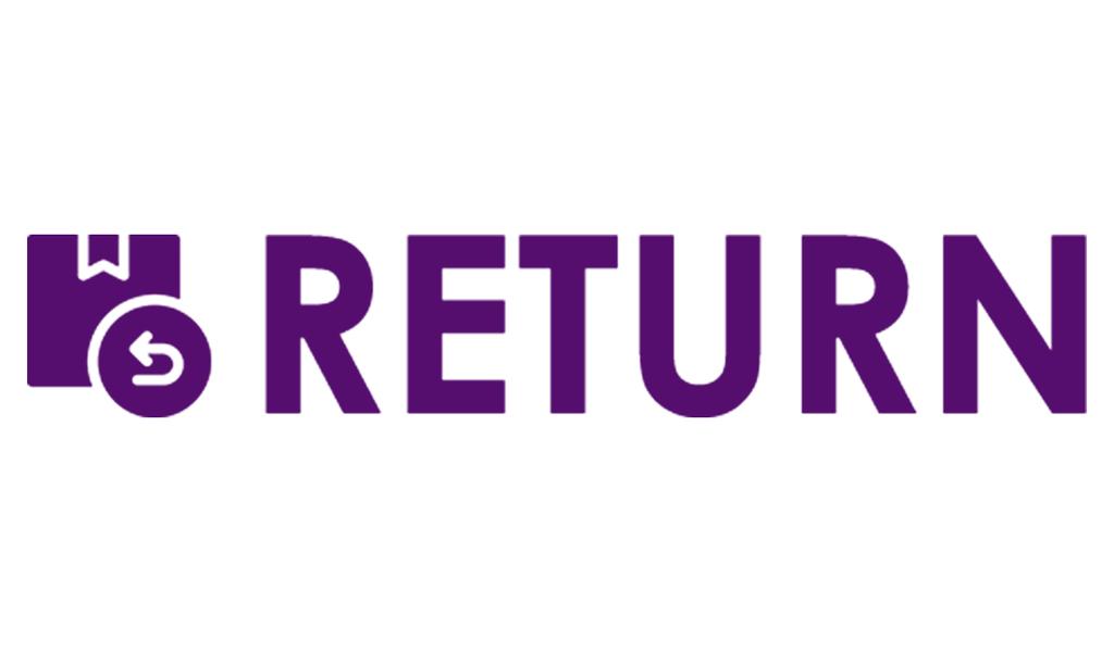 Printtoo Return Self Inking Rubber Stamp Pre-Inked Office Stamp- Home Office Business Stationery, Black- 42 x 9