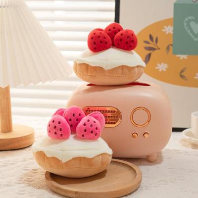 Jelly Cat New Strawberry Birthday Cake Doll Home Bedroom Plush Toy Cake Doll Decorations Cute Creative Girl Birthday Gift