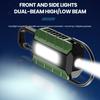 Keychain Flashlight USB Rechargeable Pocket Flashlight Small Flashlight for Outdoor Camping Hiking Emergency