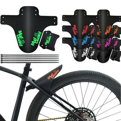 1 PC Mountain Bike Colorful Fenders Front Rear Mudguard Saver Mud Guard Wings Cycling Bicycle Accessories Road Protective Parts
