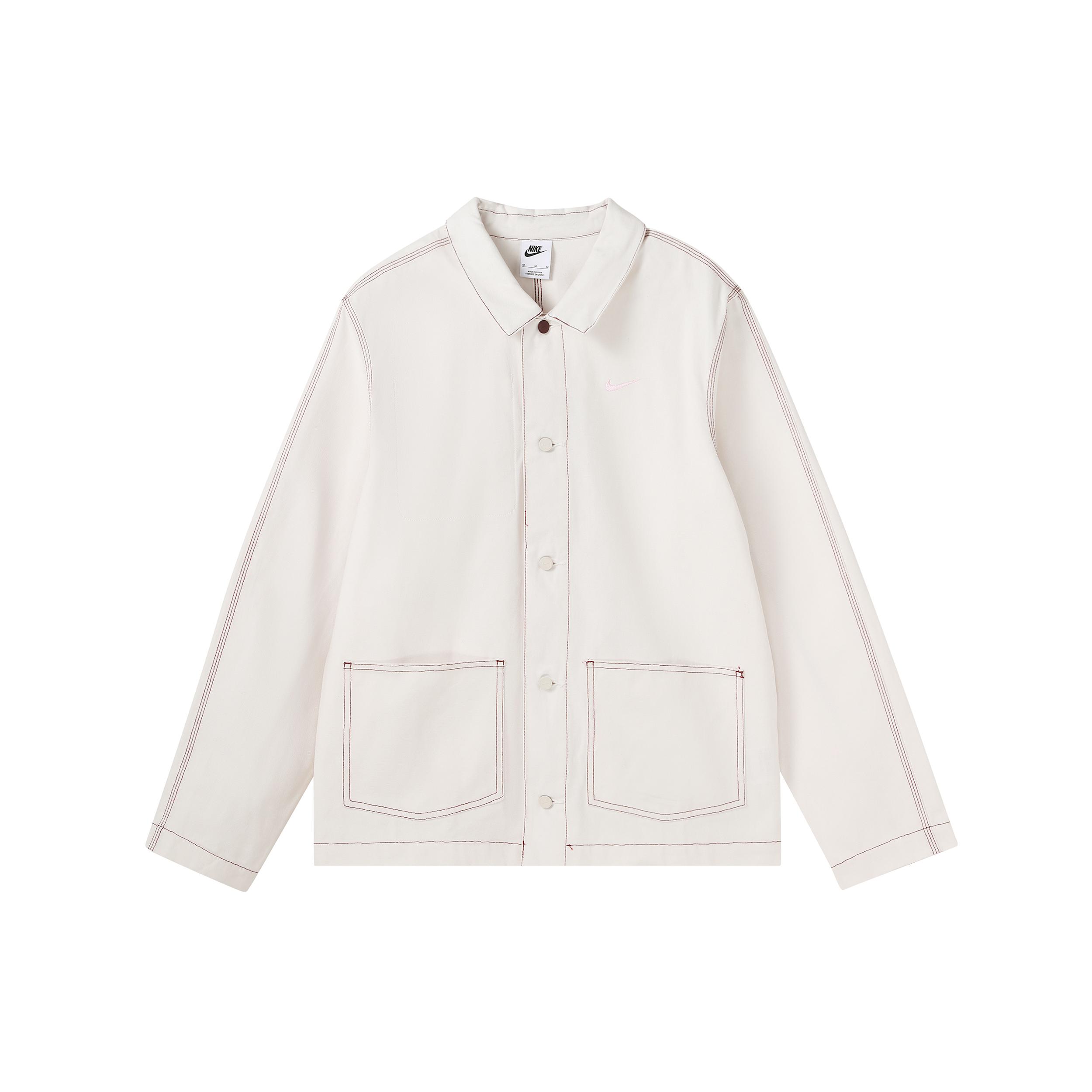 

New Nike Jacket Men s Phantom Gray White FD9899-030 L