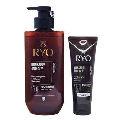 Ryo Heukun Haarwurzelstärkungs- und Volumenpflege-Shampoo 480ml + 112ml Set, 1 Stück