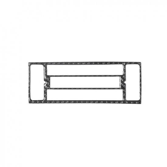 Carbon Fiber Interior Climate Control Cover Trim For Hyundai Azera 2006-2011