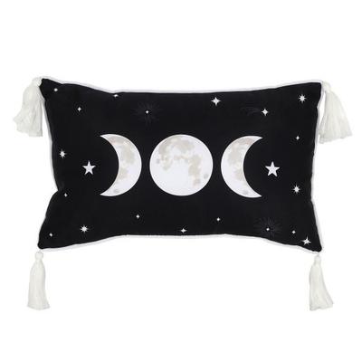 Rectangular Triple Moon Design Cushion