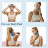 Small Gel Ice Pack Reusable, Soft Flexible Portable Ice Bag for Targeted Cooling, Home Travel Gym Essential for Face & Body