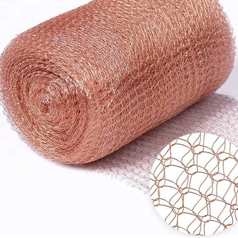 Anti-Pest Copper Mesh Anti Bird Net Outdoor Squirrel Repeller Anti-Snail Copper Wire Net Signal Shielding Net Vegetable Garden