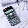 Flair FC-100MS Scientific Calculator 300 Functions 10+2 Digit Two Line Display Battery Solar Black Pack of 1 Desktop