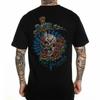 Gothic Style Skull Art 3rd Eye Standard Punk Rock T-Shirt. Summer Cotton Short Sleeve O-Neck Mens T Shirt New S-3XL