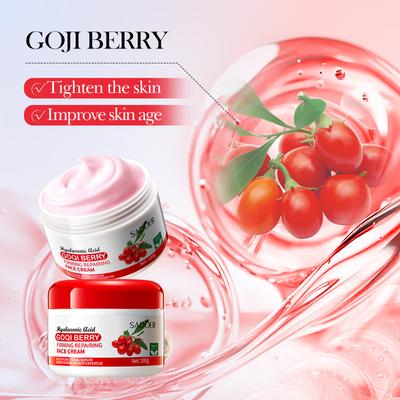 Goji Berry Kırışıklık Karşıtı Sıkılaştırıcı Krem 100g SADOER Cilt Gençleştirme Hassas Krem