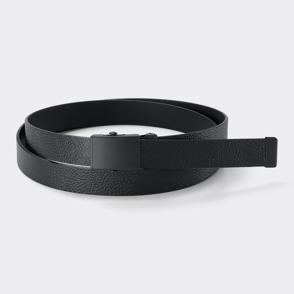 

Узкий длинный кожаный ремень GU by Uniqlo с металлической пряжкой 09 BLACK/ONE SIZE