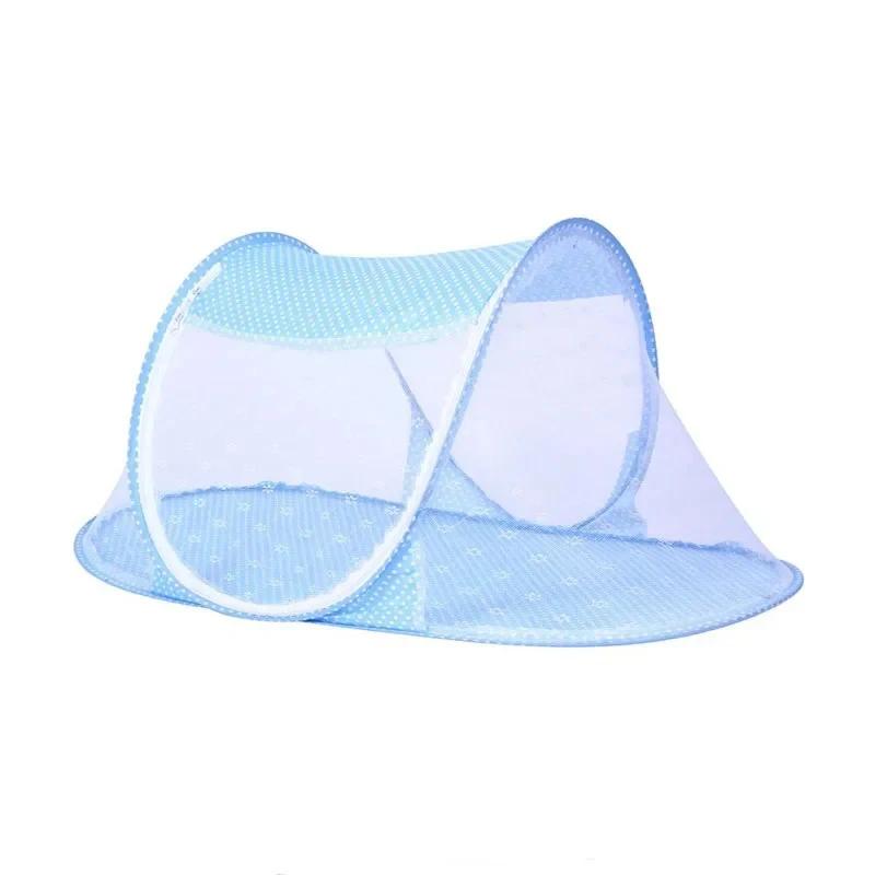

0-3Years Travel Portable Foldable Baby Netting Polyes Newborn Sleep Bed Baby Mosquito Nets Bed Netting No Installation Required 108x60x38cm