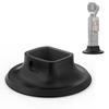 For DJI Osmo Pocket 4 / 3 PULUZ Adhesive Type Silicone Dock Desktop Base Bracket (Black)