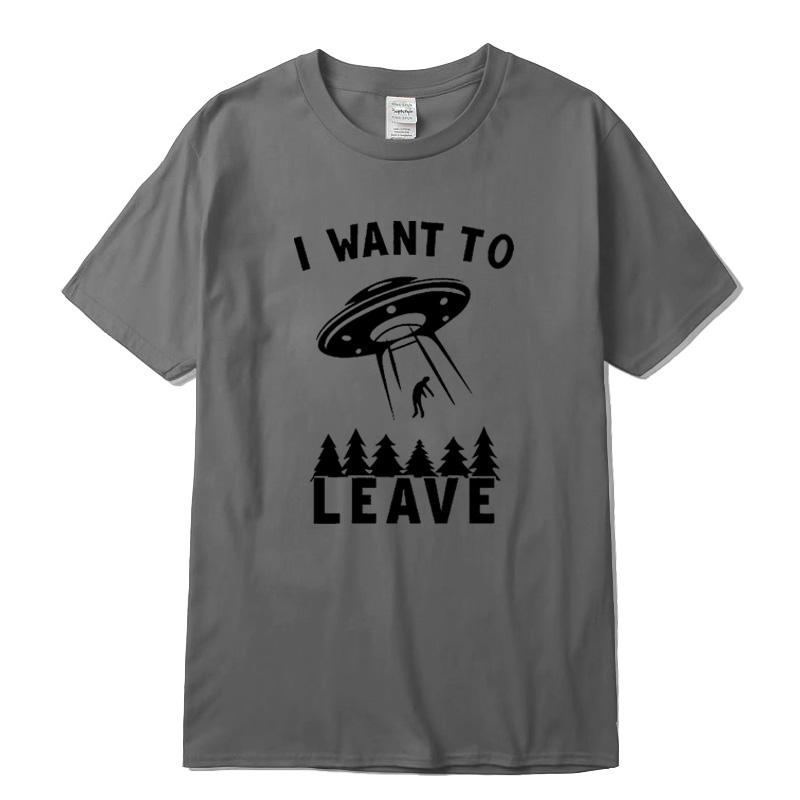 100 Cotton Casual Short Sleeved Spaceship Printing Funny T Shirt O Neck Knit Comfortable Fabric Street