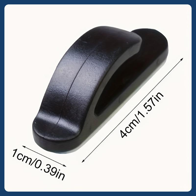 2 Self-adhesive Car Hooks ABS Car Bag Wallet Holder Rear Seat Interior Storage Rack Attached To the Various Parts of the Car