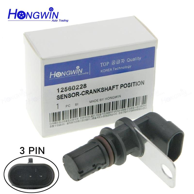 Genuine No.: Crankshaft Position Sensor For Cadillac Chevrolet GMC Savana 1500 12560228 12555566 213333 213-354 SS10206 SU1178