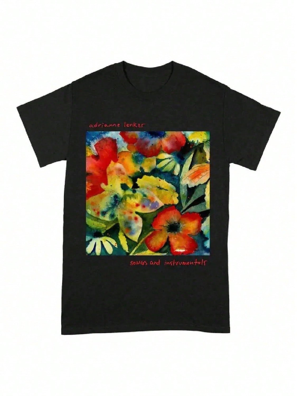 Adrianne Lenker Songs And Instruunisextals T Shirt Rare S 5Xl Lt354 S разноцветный
