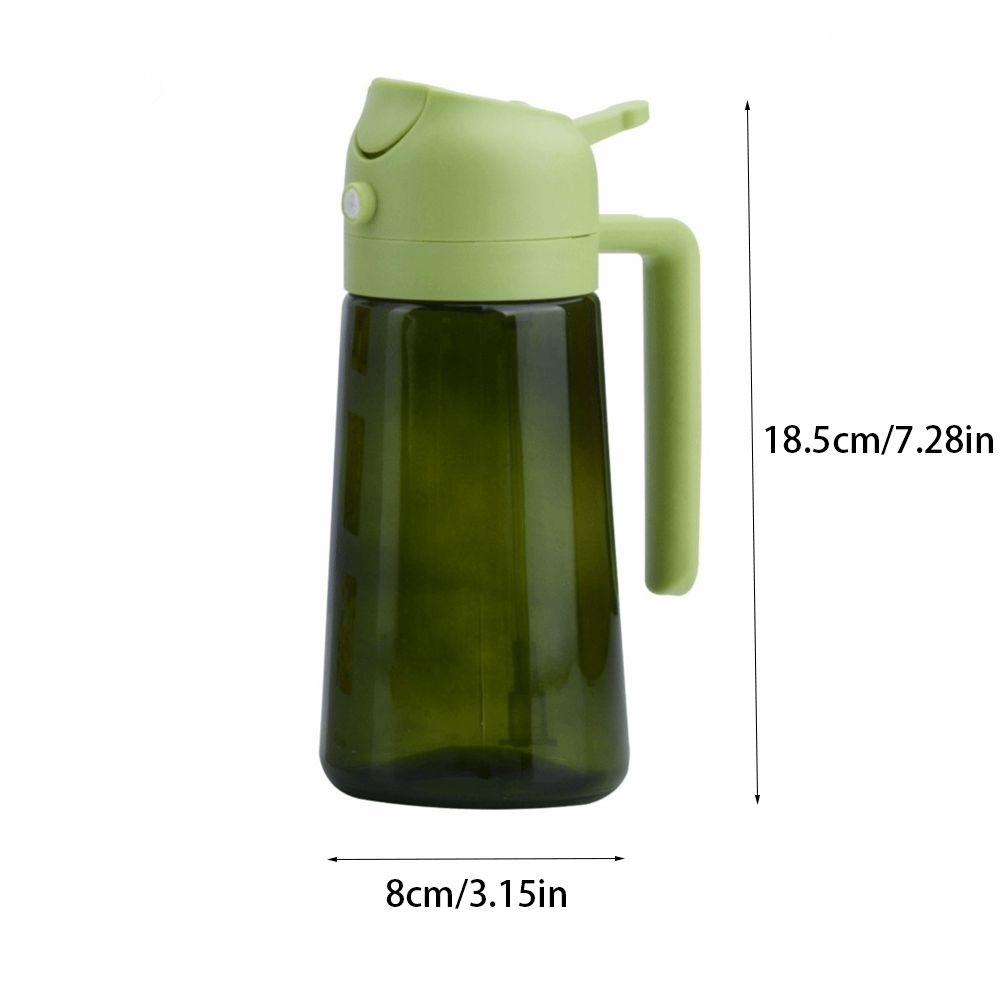 470ML Light-Blocking Oil Sprayer Hand-held Kitchen Oil Bottle Durable Oil Spray Bottle Cooking Use