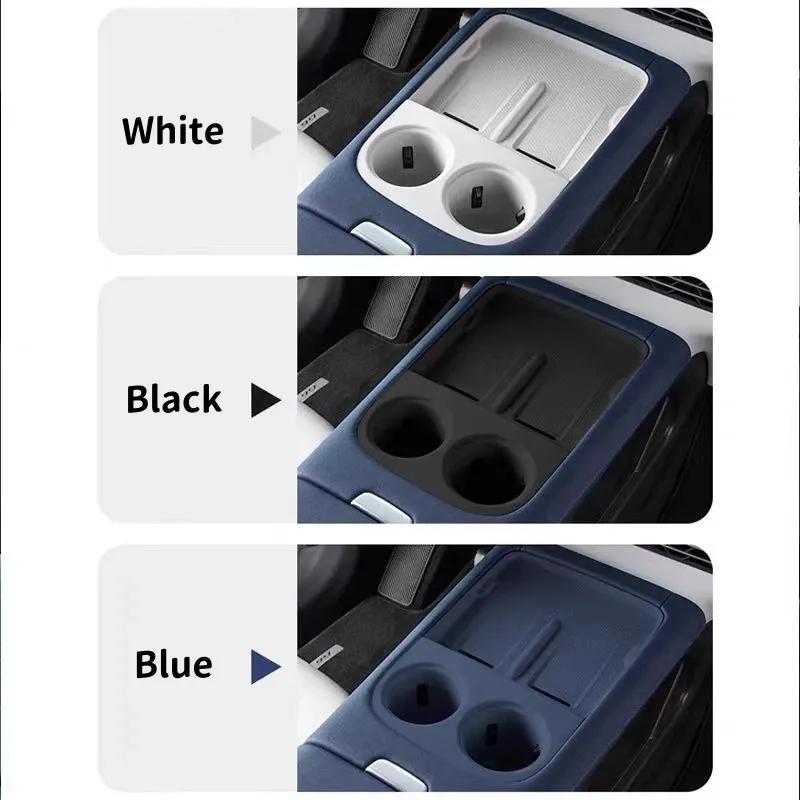 For Xpeng G6 2024 Central Control Wireless Charging Silicone Pad Anti-slip Water Cup Holder ert Pad Accessories