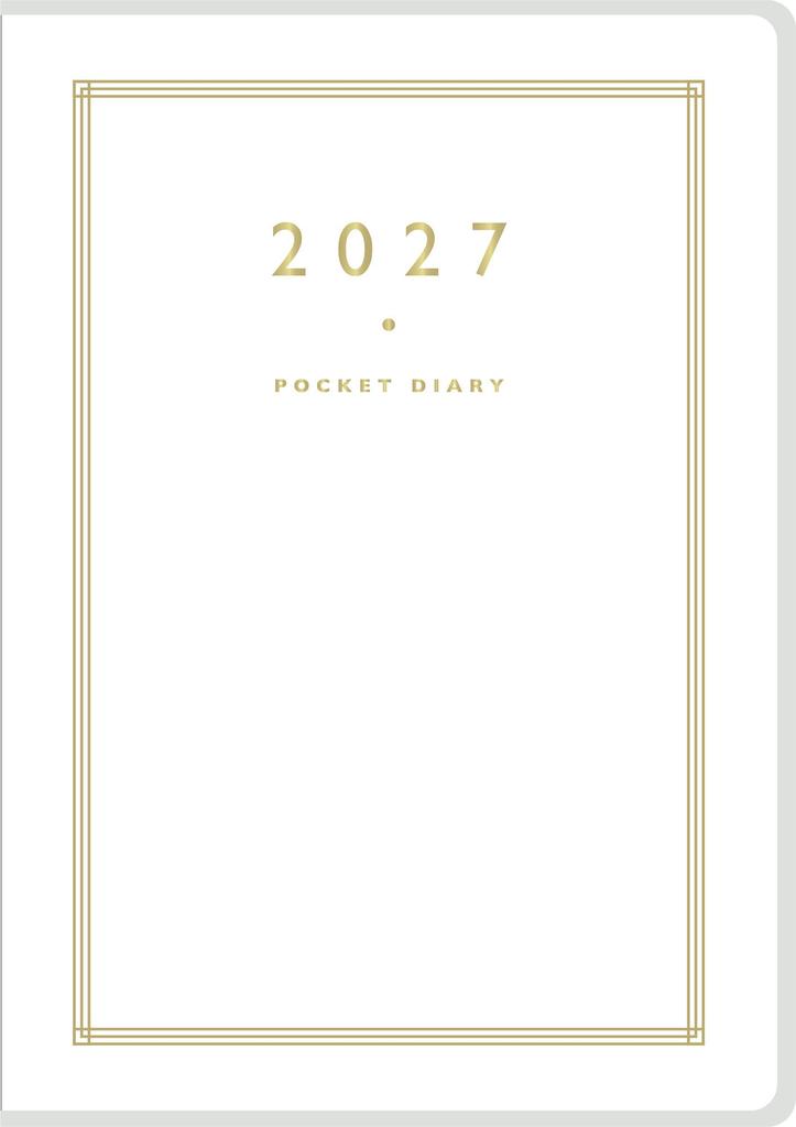Takahashi Planner 2027 A6 Daily Pocket Diary 8 January No. (Starts 2027)