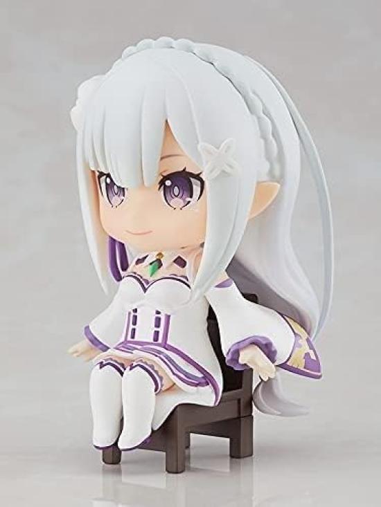 Nendoroid Život v jiném Emilia Plastem malovaná pohyblivá figurka Fialová G12664 Swacchao! ReZERO – Starting World – Non-Scale