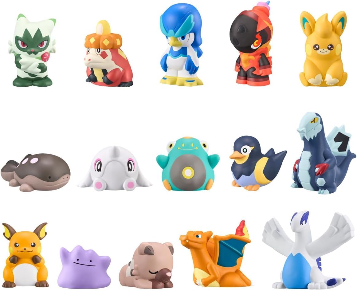 

Отправляйтесь в мир приключений с КОРОБКОЙ из 24 фигурок Pokémon Kids: друзья! (конфеты-игрушки)