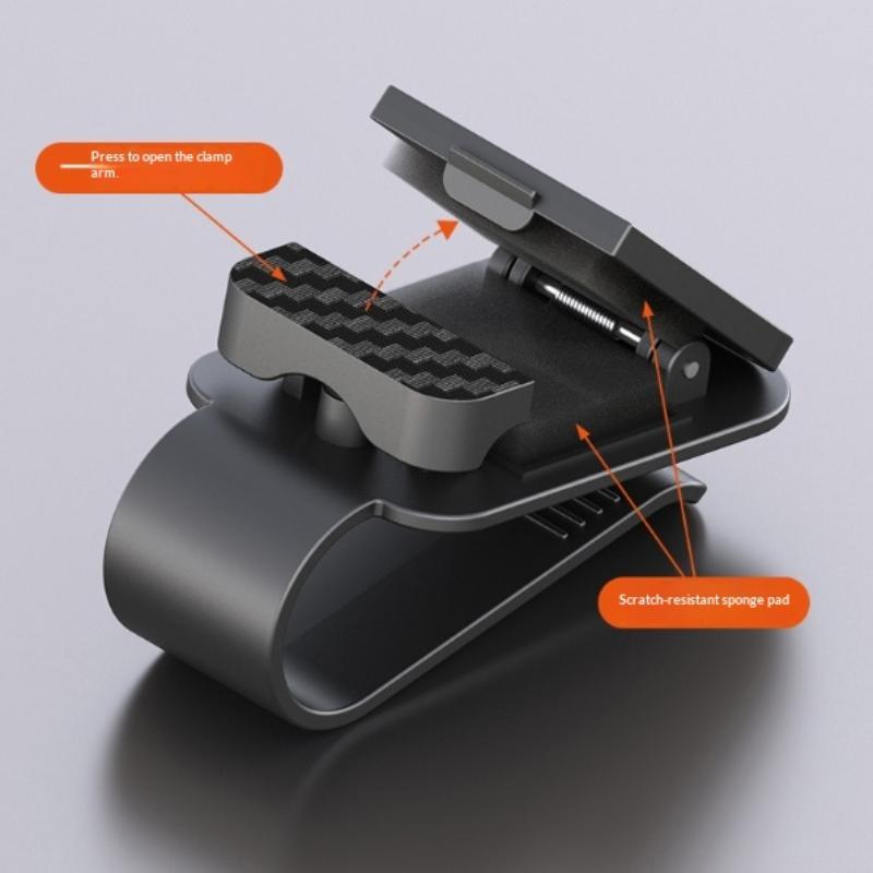 Car Sun Visor Sunglasses Clip Holder Stable Eyeglasses Hanger Card Ticket Organizer Interior Storage Clip Car Accessories
