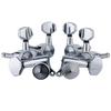 6PCS/Set Chrome Guitar Locking Tuners Silver/Gold/Black Lock String Tuning Pegs