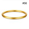 Fashionable Bracelet For Women Round Minimalist Elegant Gold Color Bangle Luxury Accessories Popular Jewelry