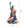 Decorazioni Statua della Libertà Statuetta 1776-2026 Modello Statua della Libertà per Soggiorno Libreria Armadi Ornamento da Tavolo