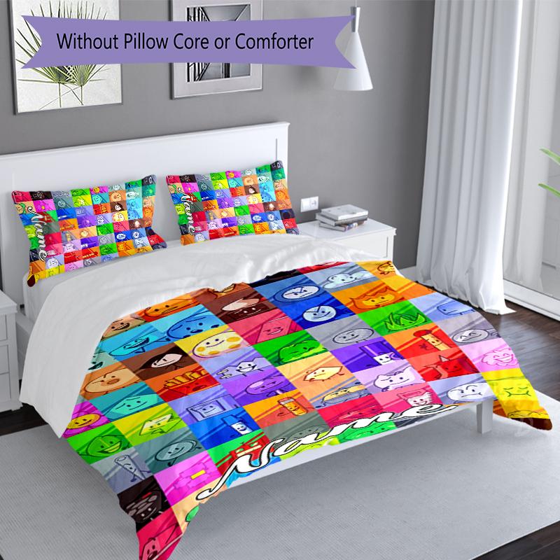3pcs Custom Name Nanimate Insanity Bedding Set,Includes 1 Duvet Cover and 2 Pillowcases,All-season Bedroom Decor
