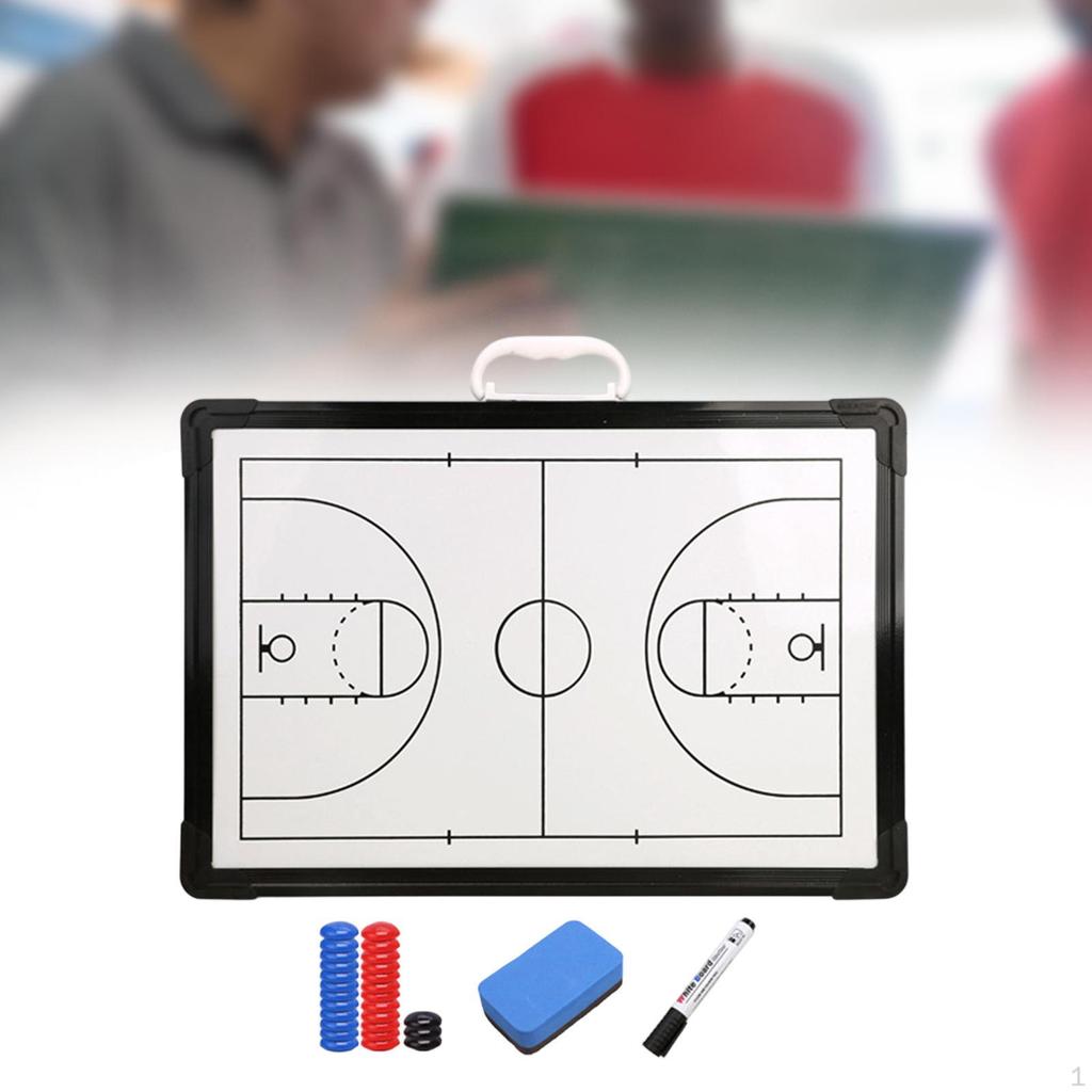 Basketbollcoachingtillbehör Hållbarhet med Whiteboard-assistent Vägledning Träning