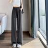 Banana Sweatpants Female Spring and Autumn High-waisted Loose Thin Wide-legged Narrow Version of The Casual Sweatpants Trousers