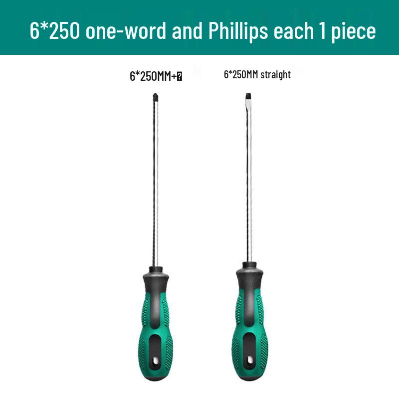 High-Strength Magnetic Screwdriver Set: Phillips, Slotted & Awl