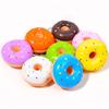 Dog Donuts Latex Pet Dog Toys For Dogs Chew Toy Cute Puppy Squeaker Sound Toys Funny Small Medium Dog Interactive Toy