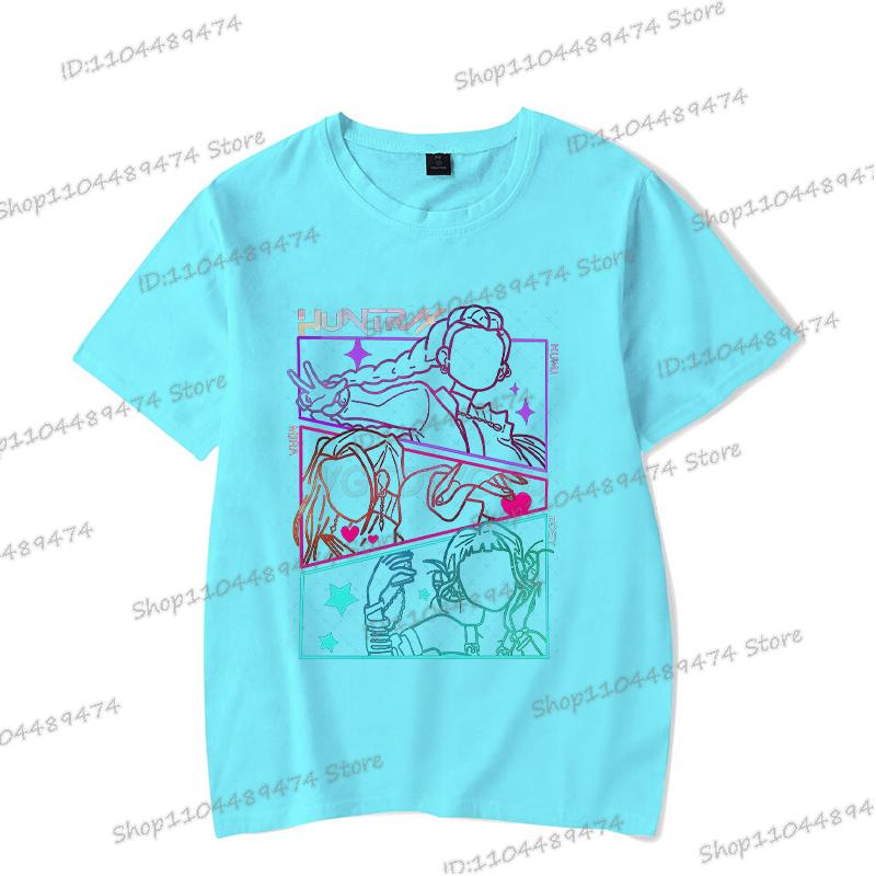 Heißer Verkauf KPop Dämonenjäger 2025 T-Shirt Herren Damen Mode Pop Punk Anime T-Shirts Unisex Vintage Cartoon Sommer T-Shirts