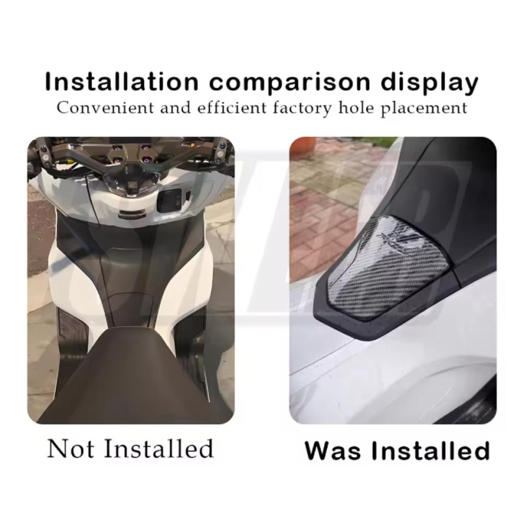 Motorcycle Fuel Gas Cover Diesel Fuel Oil Filler Tank Cap Cover Protection Accessorie Fit For Honda PCX125 PCX160 2021-2024