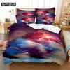 Starry Sky Bedding Set Duvet Cover Set 3d Bedding Digital Printing Bed Linen Queen Size Bedding Set Fashion Design  Bed Cover