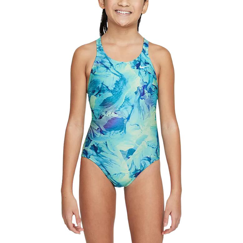 

Nike Kids Swim HydraStrong Comfortable Soft Skin-Friendly Kids Swimwear Multicolor Light-Yellow-Green Cactus-Green HV8579-901 S
