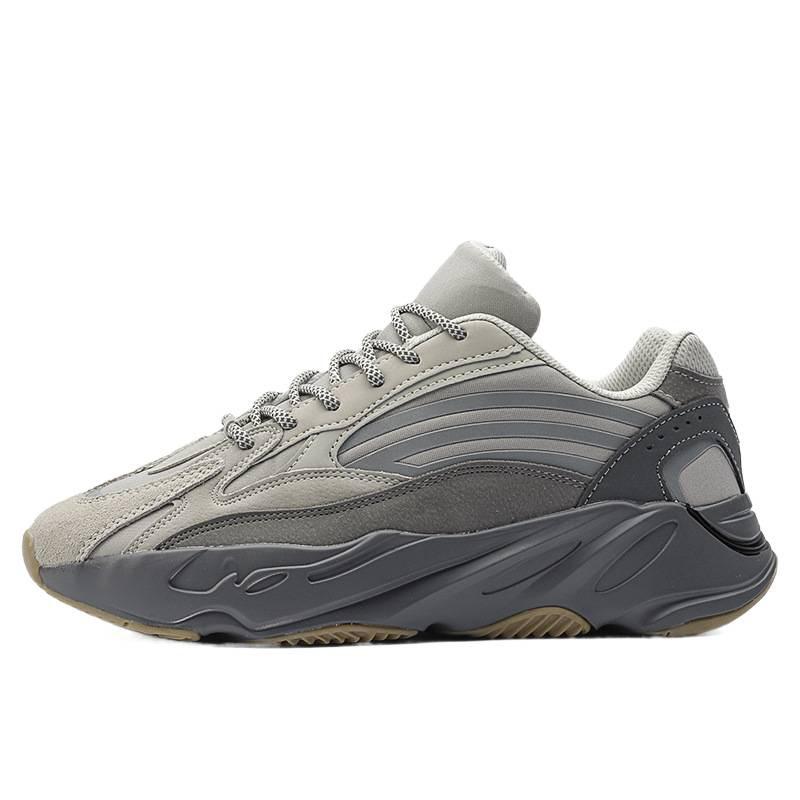Podzimní kokosové boty pánské 700v2 uhlově šedé dad shoes ins trendy platforma sportovní pánské neformální všestranné protiskluzové boty